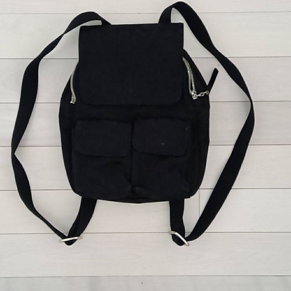 DKNY Women's Flap Backpack Bag Black One Size